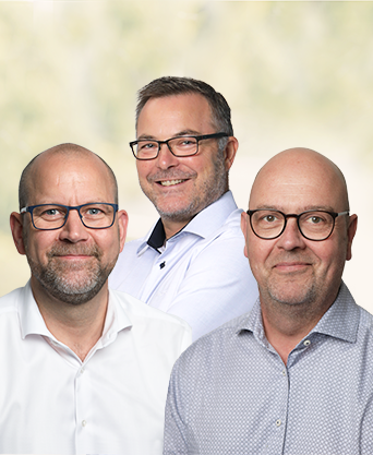 Christian, Thomas, Morten
